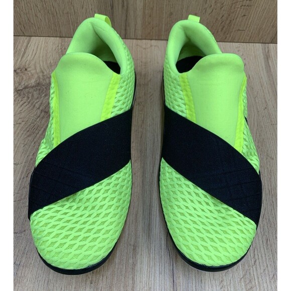 Nike Free Connect Women's US Size 7.5 Neon Green Black  Slip On 843966-700 Shoes - Picture 4 of 16